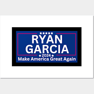 RYAN GARCIA For President trump 2024 Posters and Art